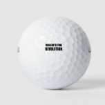 Revolution Golf Balls at Zazzle