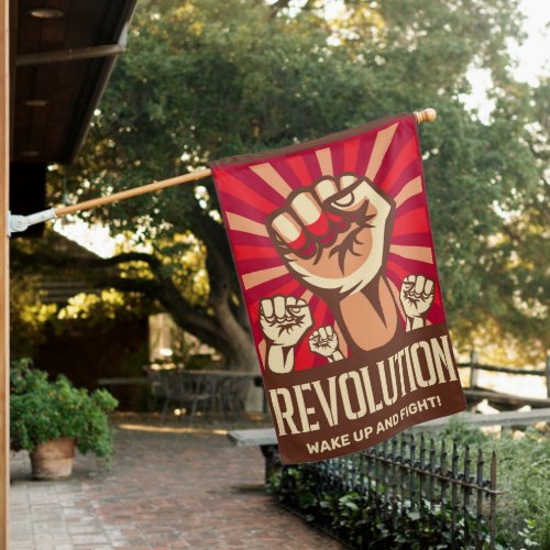 Revolution House Flag