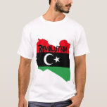 Revolution In Libya Shirt at Zazzle