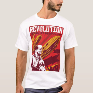 Revolution Lenin Poster T-Shirt