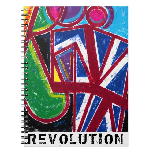 REVOLUTION Notebook by Darin Jones