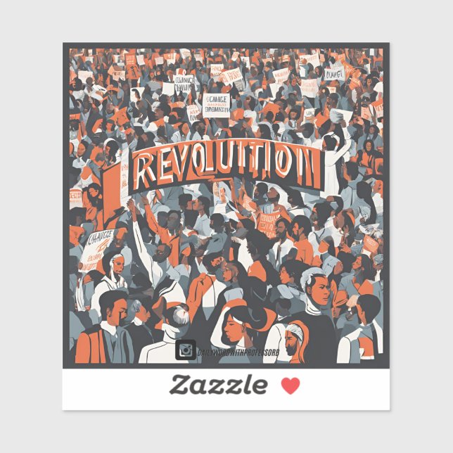 "Revolution" Sticker (Sheet)