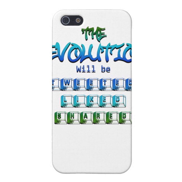 revolution will be tweeted liked shared (Ver.2) iPhone 5 Cover