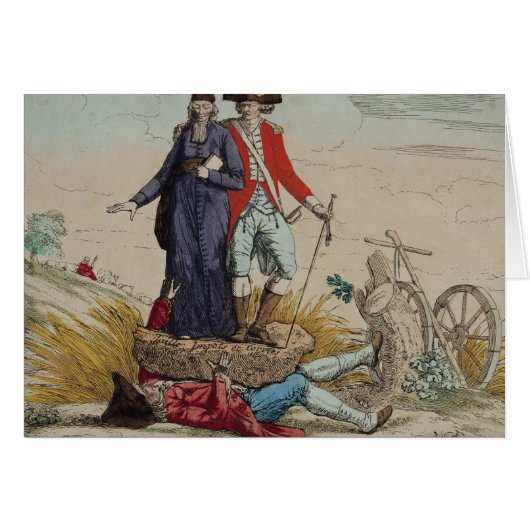 Revolutionary cartoon about Tithes (Front Horizontal)