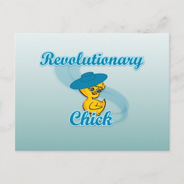 Revolutionary Chick #3 Postcard (Front)