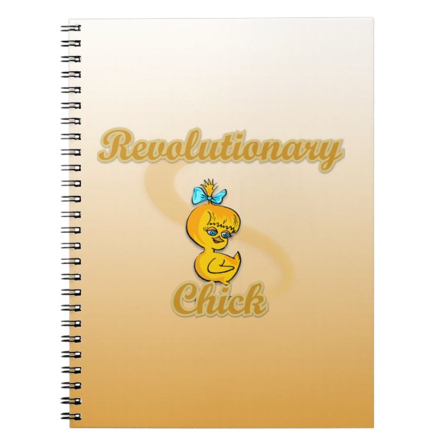 Revolutionary Chick Notebook (Front)