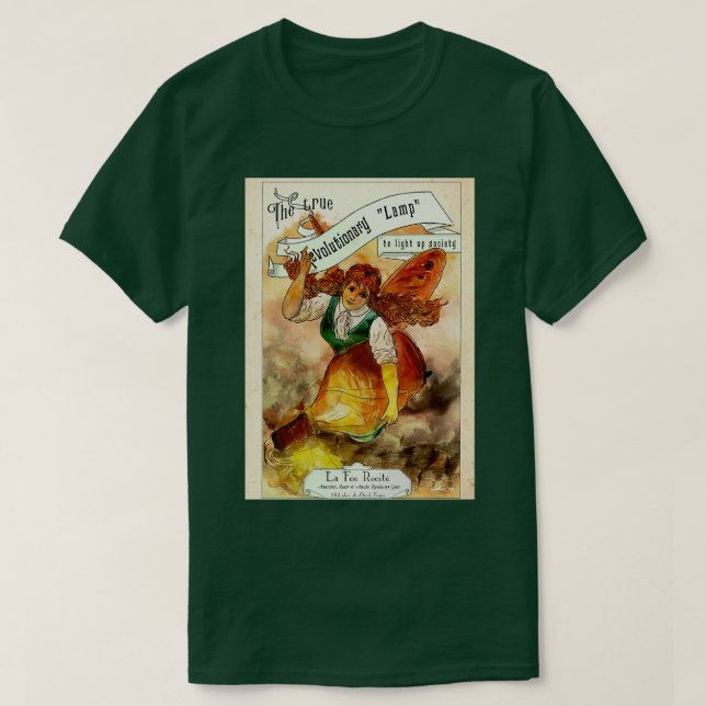 Revolutionary Fairy Molotov version T-Shirt (Design Front)
