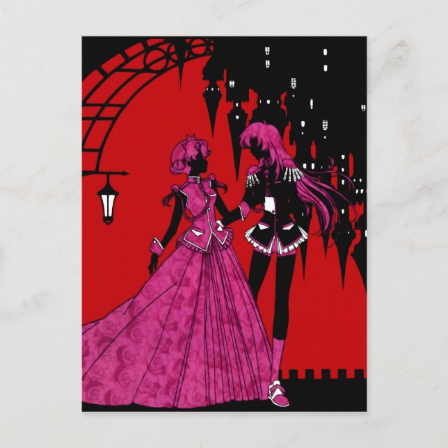 Revolutionary Girl Utena | Anthy & Utena Postcard (Front)