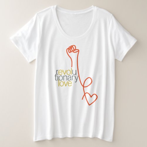 Revolutionary Love Logo Shirt Plus Size