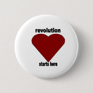 Revolutionary Passion Pinback Button