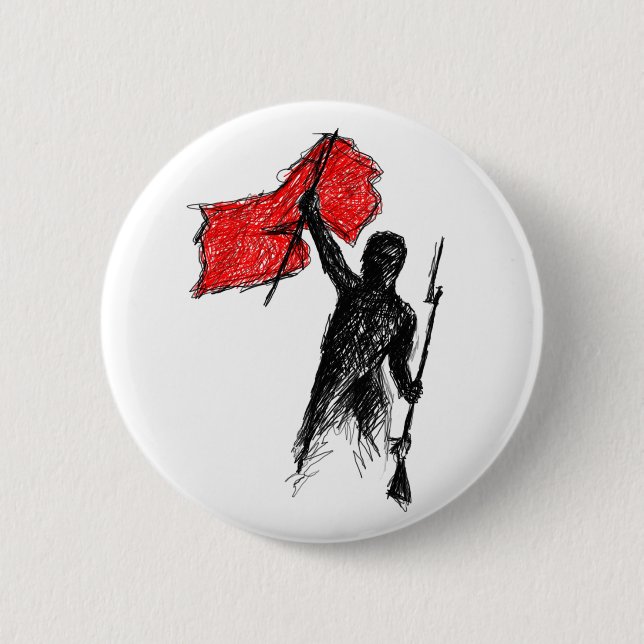 Revolutionary! Pinback Button (Front)