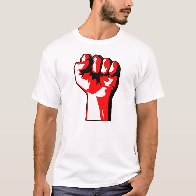 Revolutionary Raised Fist T-Shirt (Front)