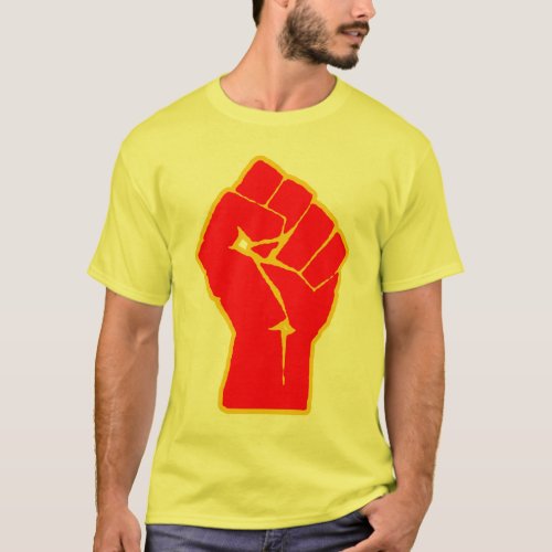 Revolutionary Raised Fist T_Shirt