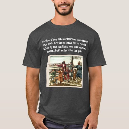 Revolutionary War American Revolution Declaration T_Shirt
