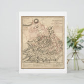 Revolutionary War Battle of Brandywine Map (1777) (Standing Front)
