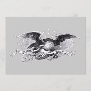 Revolutionary War Eagle Invitation