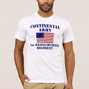 Revolutionary War Massachusetts Regiment T-shirt