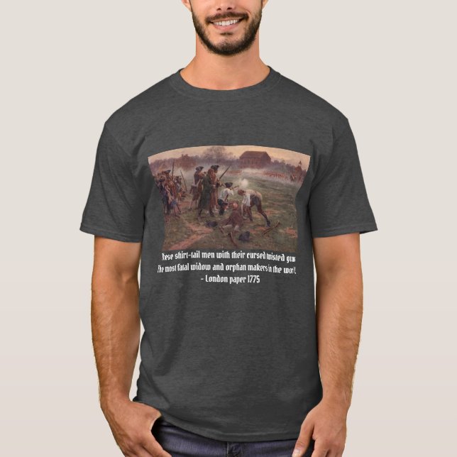 Revolutionary War minutemen 2 T-Shirt (Front)
