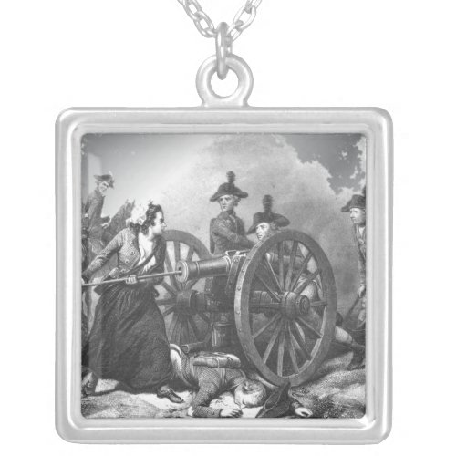 Revolutionary War Molly Pitcher Cannon Necklace
