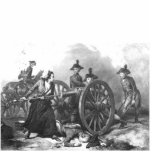 Revolutionary War Molly Pitcher Cannon Photo Sculp Statuette<br><div class="desc">Image of the Revolutionary War Cannon manned by Molly Pitcher.  Always insist on images with the "By Remi" insignia. Please add your own text.</div>