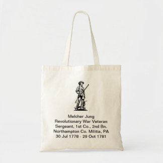 Revolutionary War Veteran Tote Bag