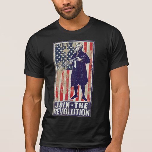 Revolutionary Washington T-Shirt | Zazzle