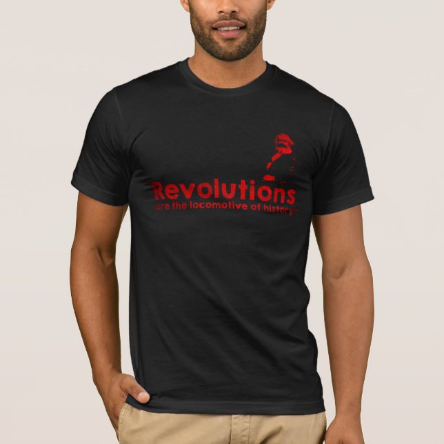 Revolutions Karl Marx T-Shirt (Front)