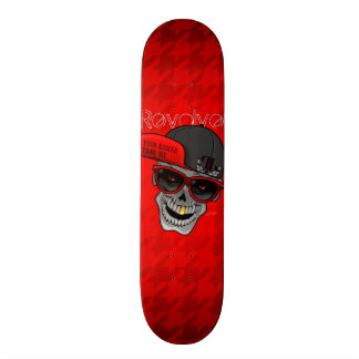 Revolve (Your cooler than me) Red Skateboard