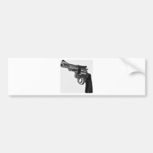 Revolver Bumper Sticker