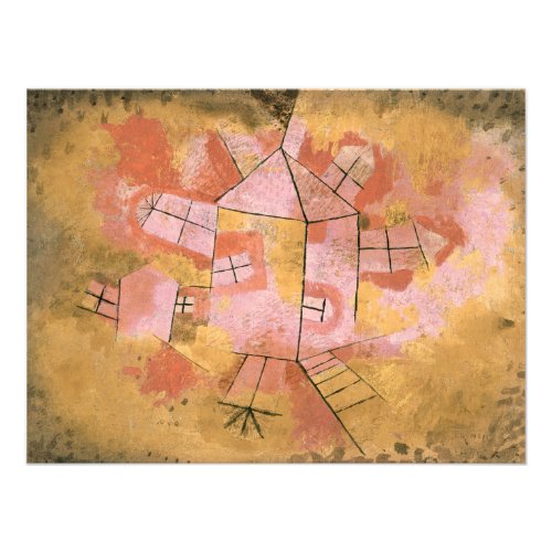 Revolving House by Paul Klee Photo Print