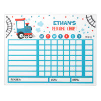Reward Chart Monster Train Personalized Chores