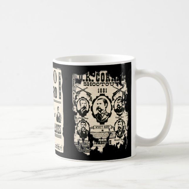Reward for Jesse James Coffee Mug (Right)