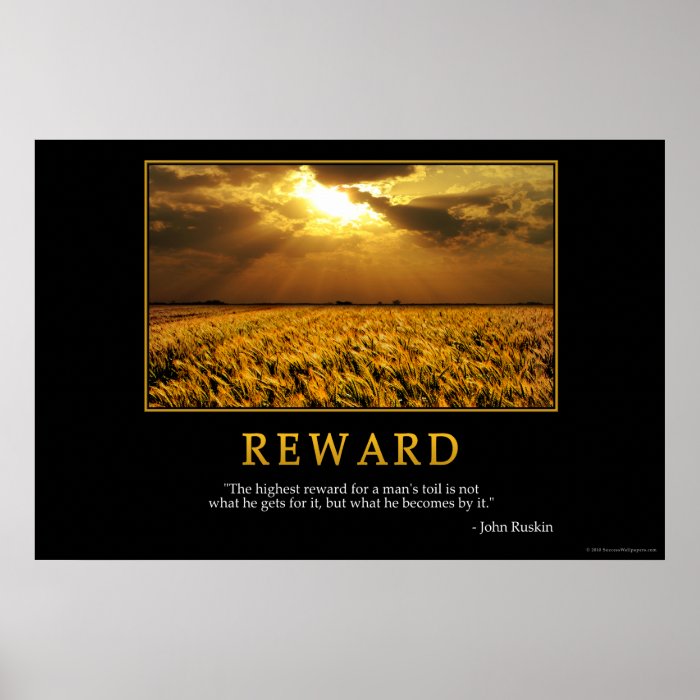 Reward Poster