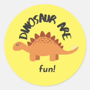 reward sticker for children dinosaur fun