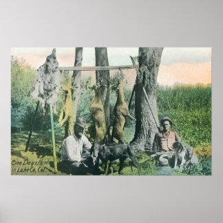 Rewards from a One Day HuntLake County, CA Poster