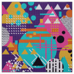 Rewind 80s Memphis pattern 002 Fabric