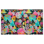 Rewind 80s Memphis pattern 003 Fabric