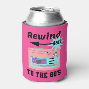 Rewind Back to the 80's Can Cooler