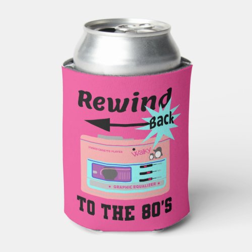 Rewind Back to the 80s Can Cooler