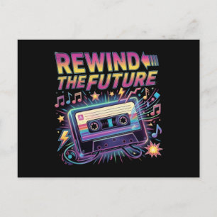Rewind the Future High School Reunion Invitation