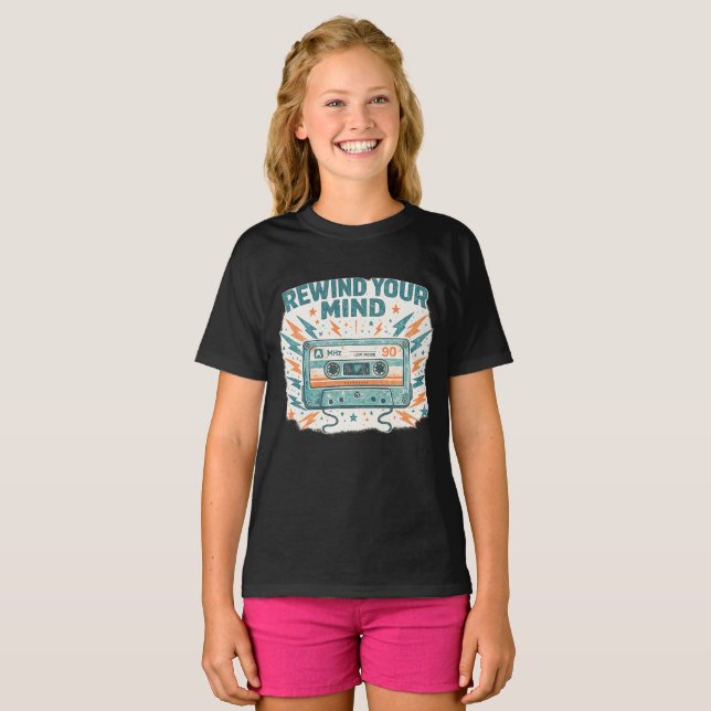 Rewind Your Mind T-Shirt (Front Full)