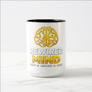 Rewired Mind Logo Mug - Black Coffee Mug