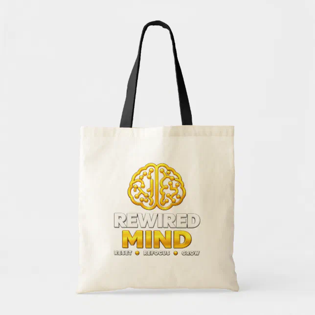 Rewired Mind Logo Tote Bag — Rewired Mind merch