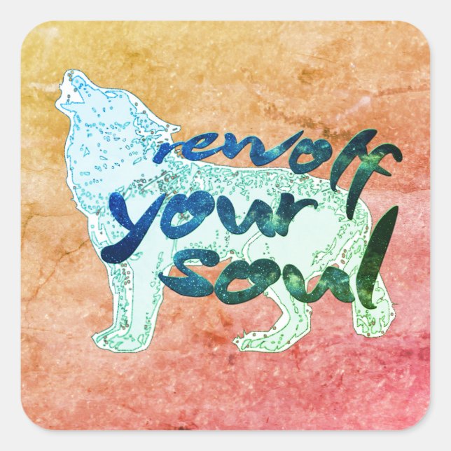 Rewolf Your Soul Sticker (Front)