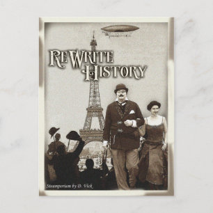 Rewrite History Postcard