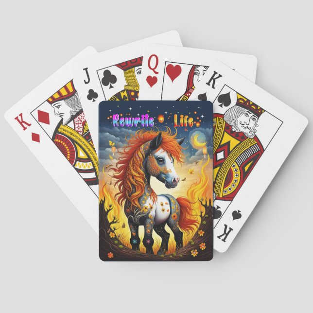 Rewrite Life Poker Cards (Back)