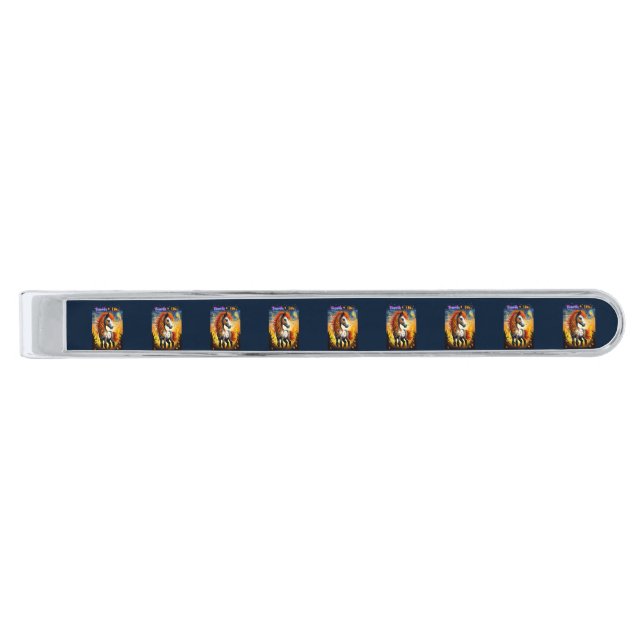 Rewrite Life Silver Finish Tie Bar (Front)