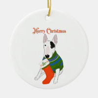 Rex and stocking ornament