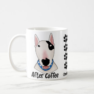 Dog Coffee Mug English Bull Terriers Dogs Ceramic Drink Cup Bull Terrier Mug