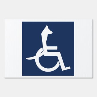 Rex Handicap Yard Sign